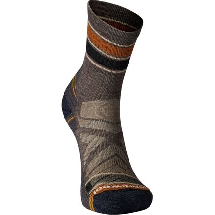 Performance Hike Light Cushion Striped Mid Crew Sock