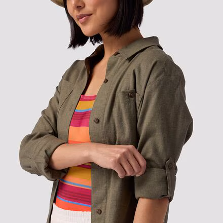 High Uinta Hemp Blend Button-Up - Women's
