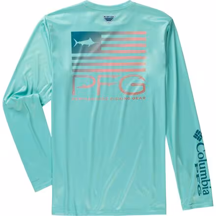 Terminal Tackle PFG Fish Star Long-Sleeve Shirt - Men's