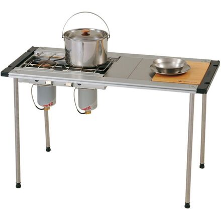 Iron Grill Table Four Unit Frame