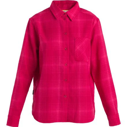 Merino 200 Dawnder Plaid Flannel Shirt - Women's