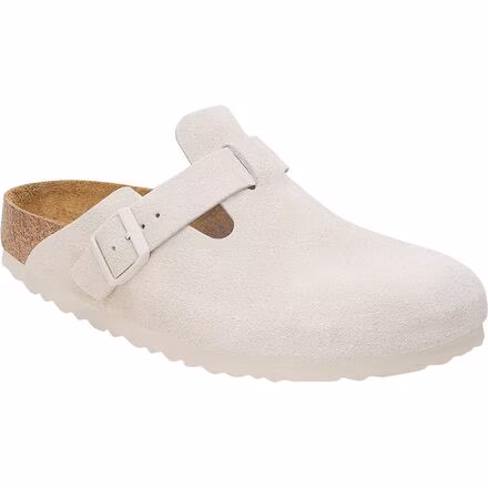 Boston Soft Footbed Suede Narrow Clog - Women's