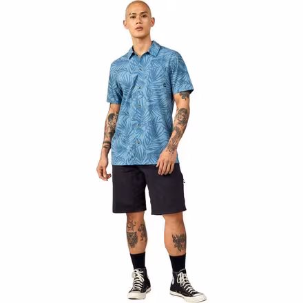 Nomad Perforated Button-Up Short-Sleeve Shirt - Men's