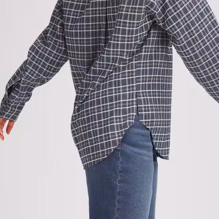 Long Sleeve Plaid Shirt - Women's