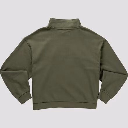Leighton Mock Neck Fleece Pullover - Women's