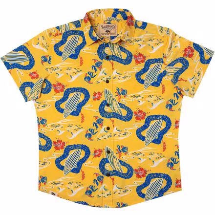 Recycled Surfboard Aloha Shirt - Men's