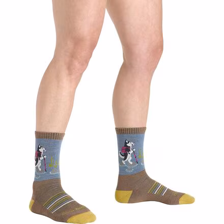 Critter Club Micro Crew Lightweight Cushion Sock - Women's