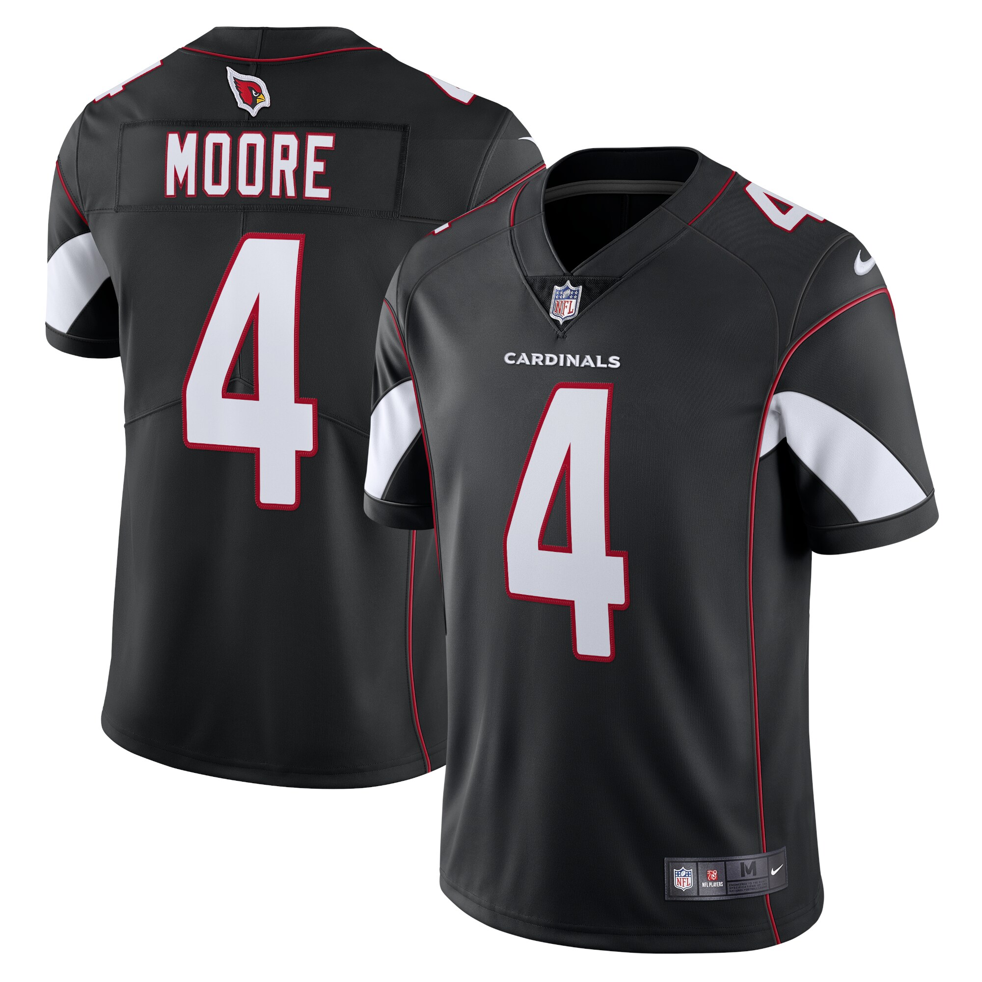 Rondale Moore Arizona Cardinals Alternate Vapor Limited Jersey - Black - US Jersey Mall