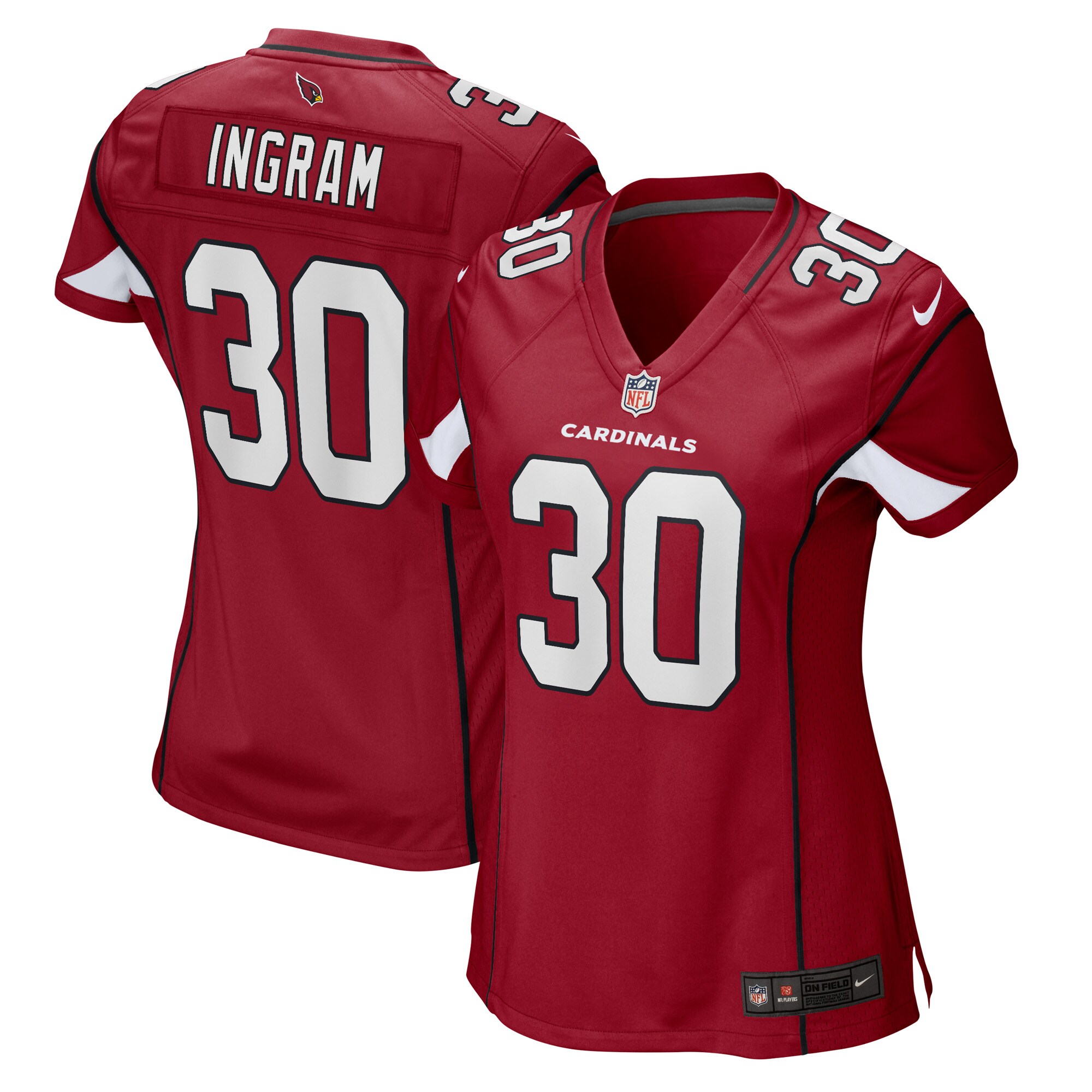 Keaontay Ingram Arizona Cardinals Women's Game Player Jersey - Cardinal - US Jersey Mall