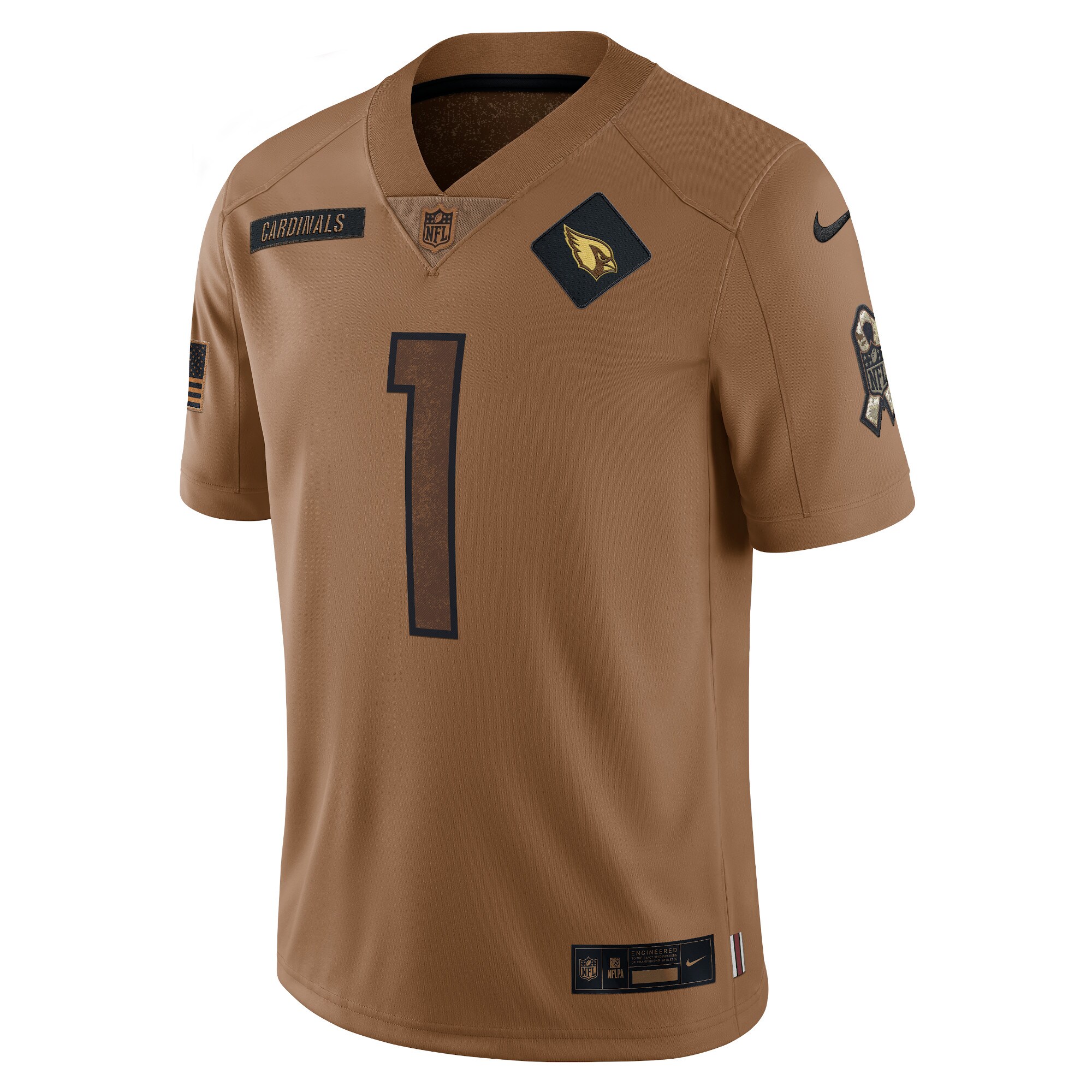 Kyler Murray Arizona Cardinals 2023 Salute To Service Limited Jersey - Brown - US Jersey Mall