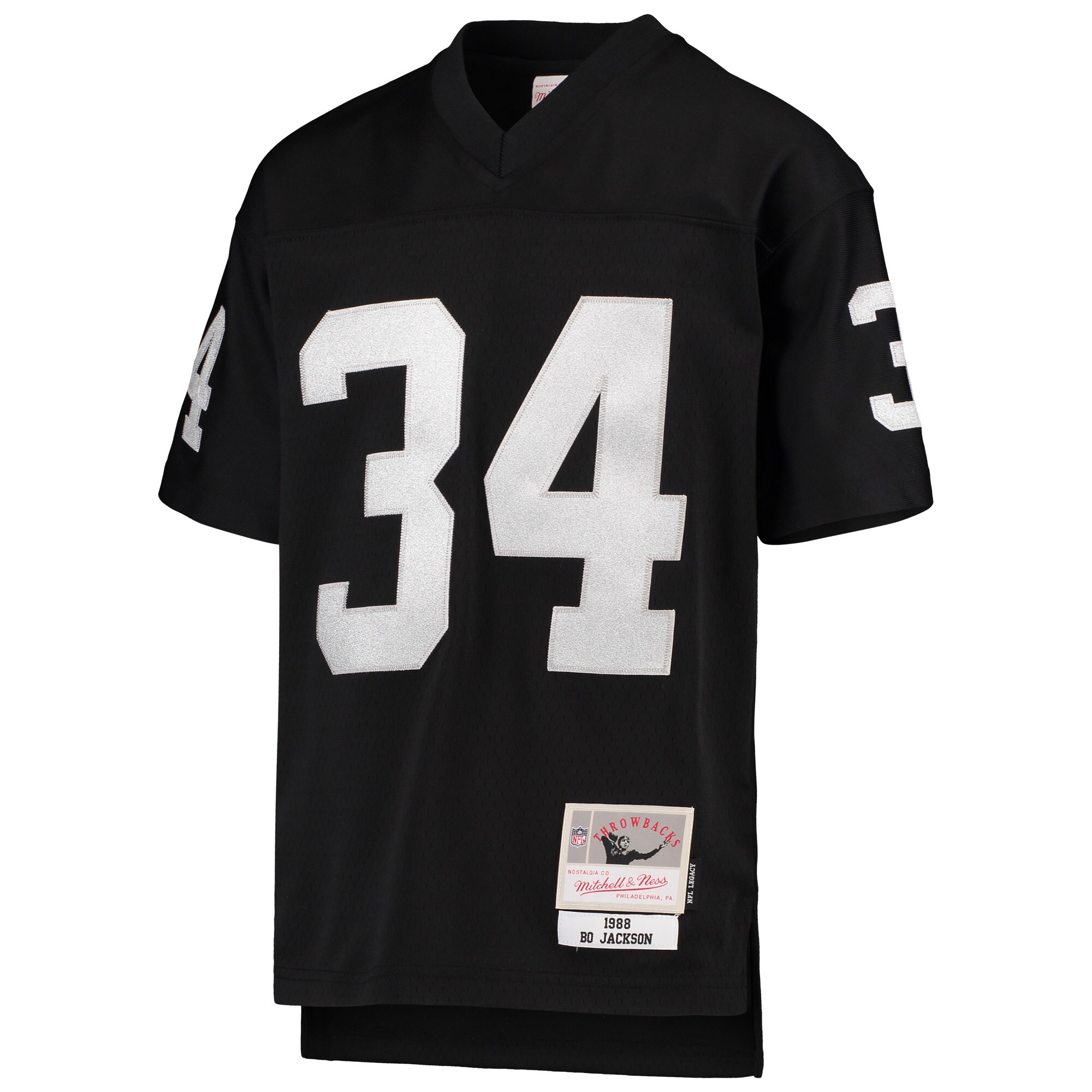 Bo Jackson Las Vegas Raiders Mitchell & Ness Youth 1988 Legacy Retired Player Jersey - Black - US Jersey Mall
