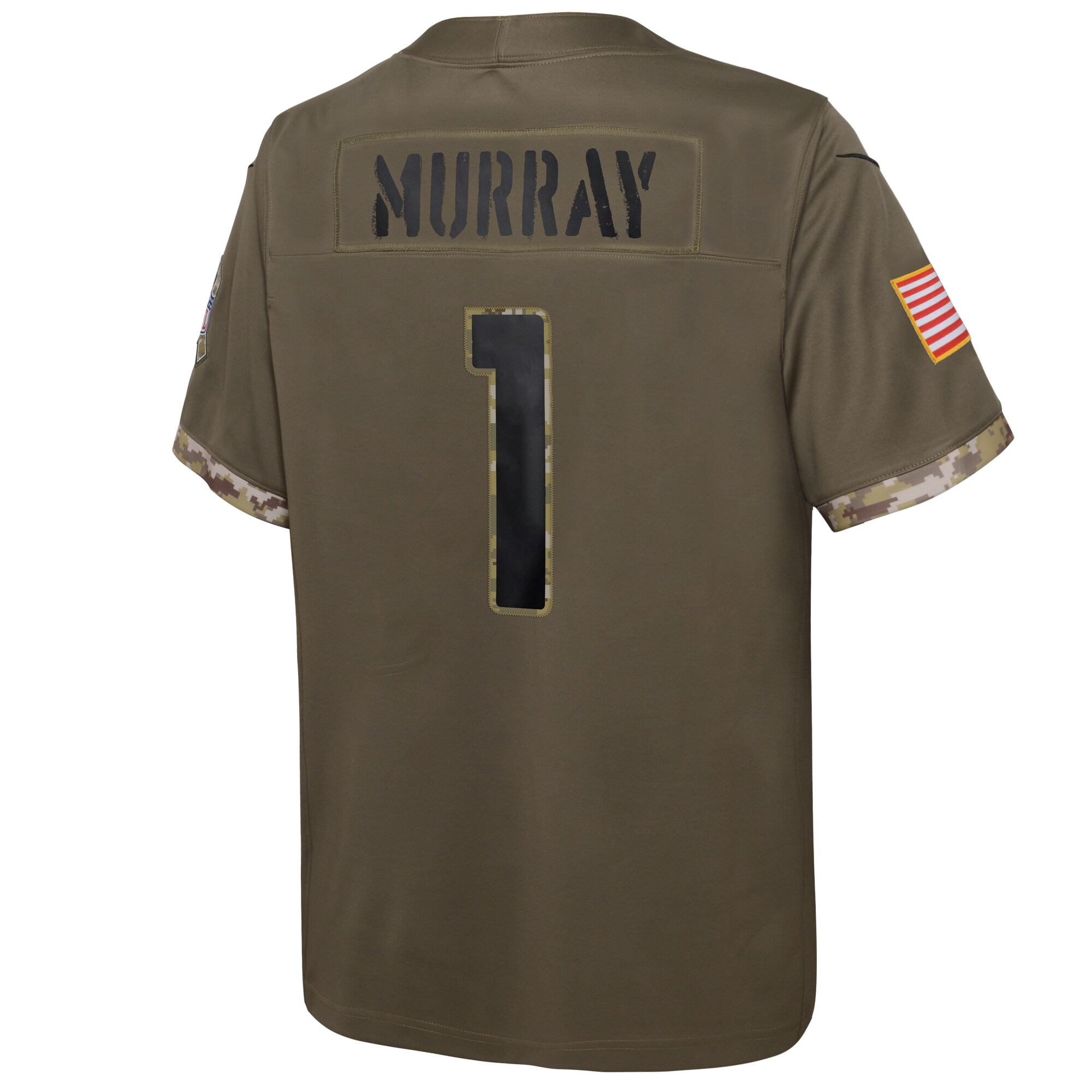 Kyler Murray Arizona Cardinals Youth 2022 Salute To Service Player Limited Jersey - Olive - US Jersey Mall