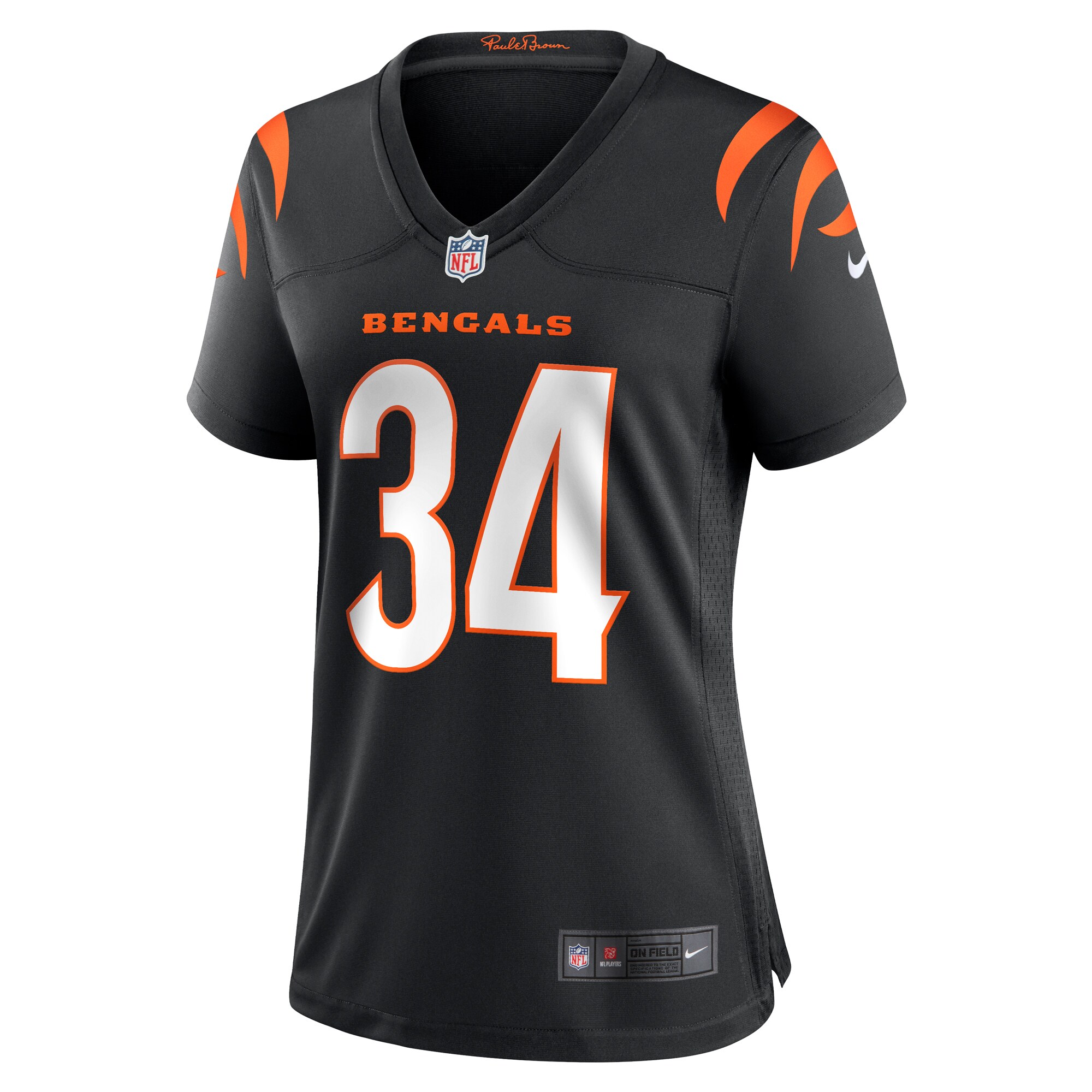 Demetric Felton Jr. Cincinnati Bengals Women's Team Game Jersey - Black - US Jersey Mall