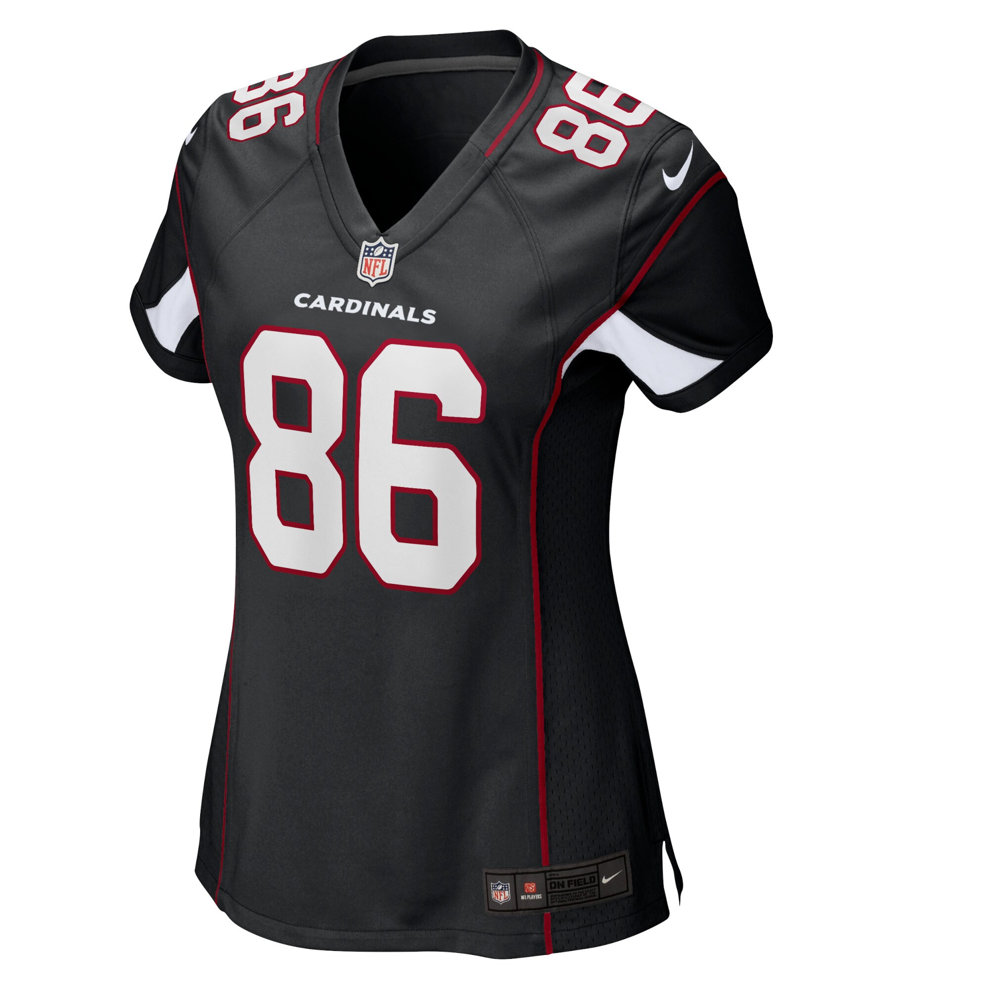 Zach Ertz Arizona Cardinals Women's Alternate Player Game Jersey - Black - US Jersey Mall