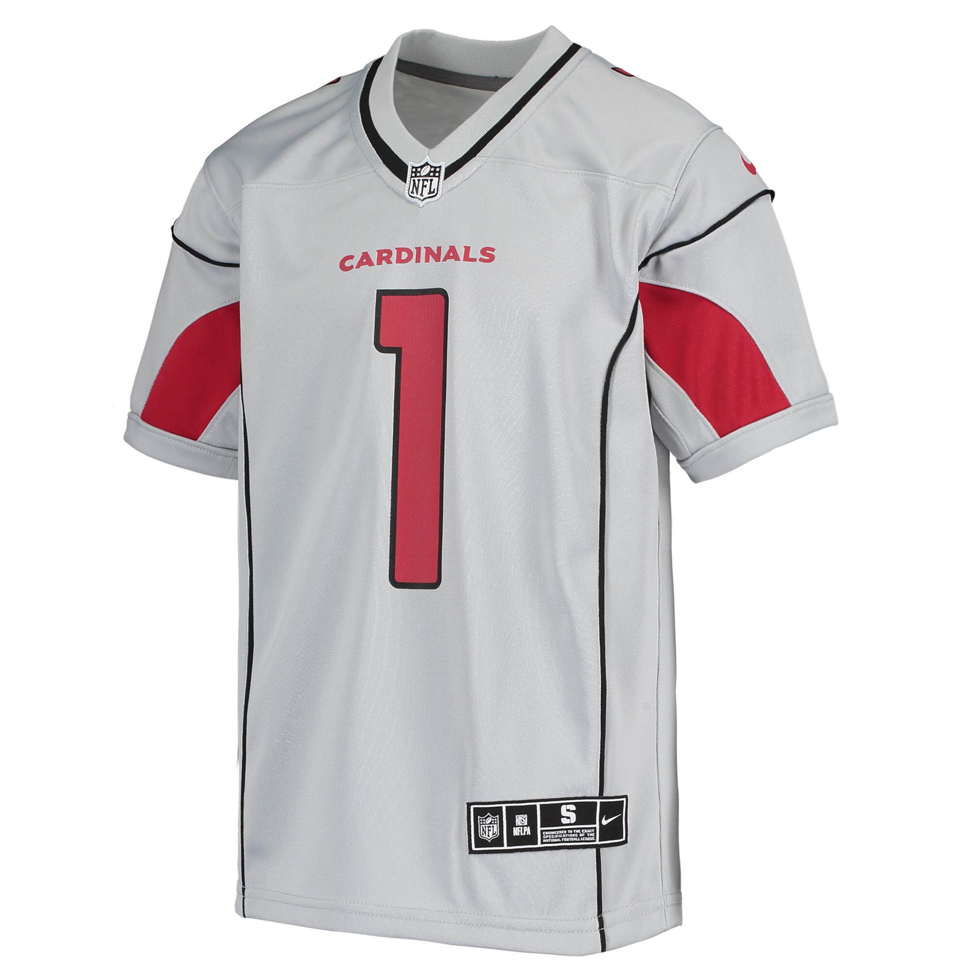 Kyler Murray Arizona Cardinals Youth Inverted Team Game Jersey - Silver - US Jersey Mall