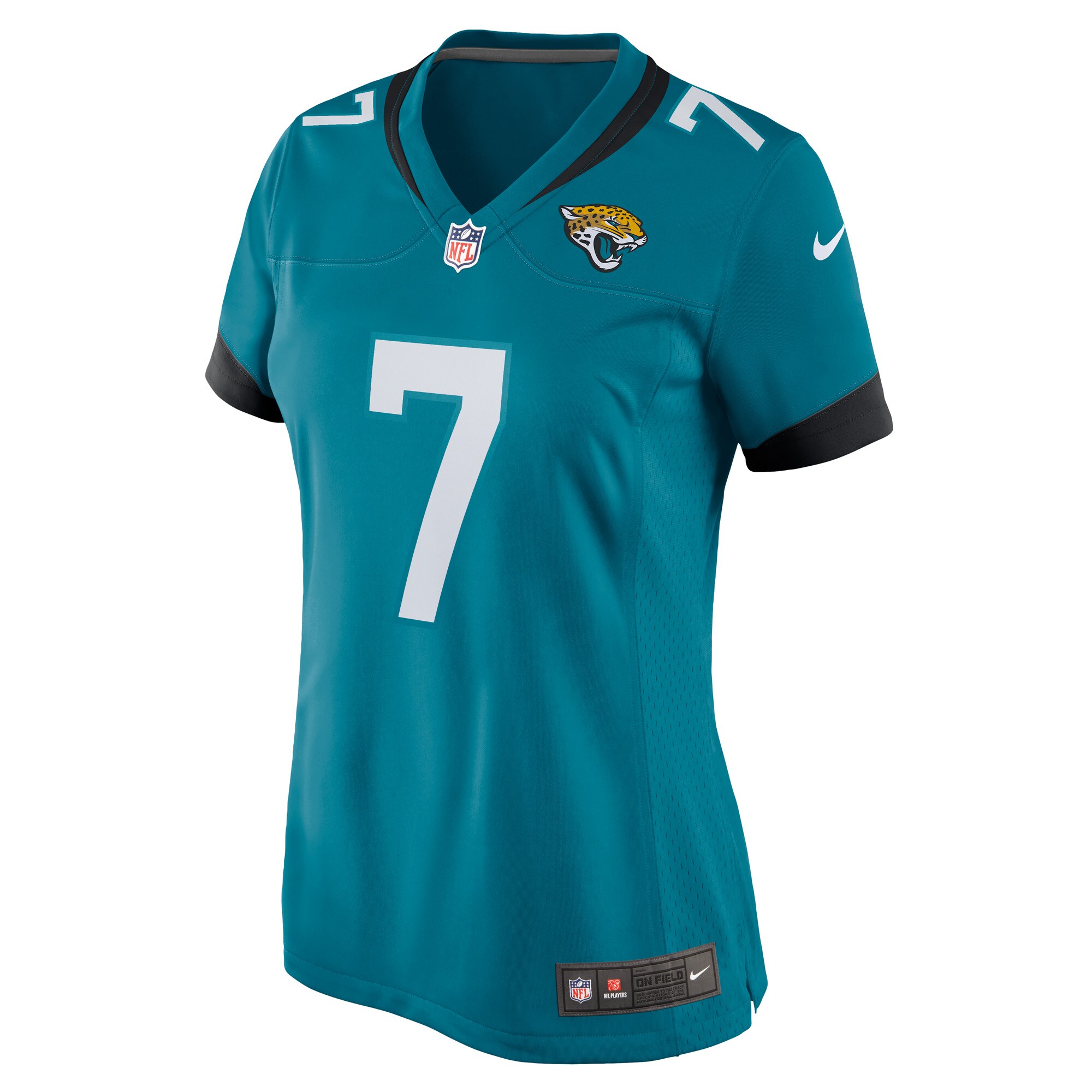 Byron Leftwich Jacksonville Jaguars Women's Retired Player Game Jersey - Teal - US Jersey Mall