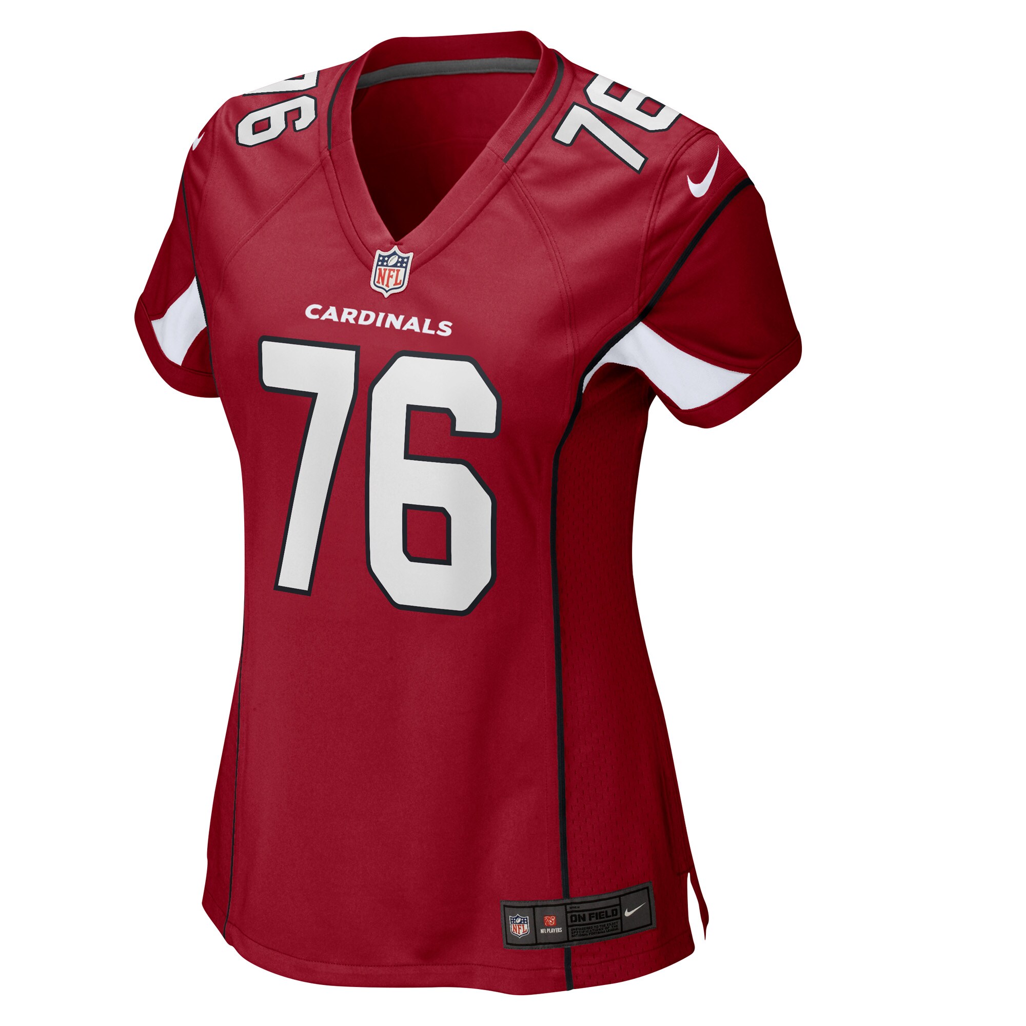 Will Hernandez Arizona Cardinals Women's Game Player Jersey - Cardinal - US Jersey Mall