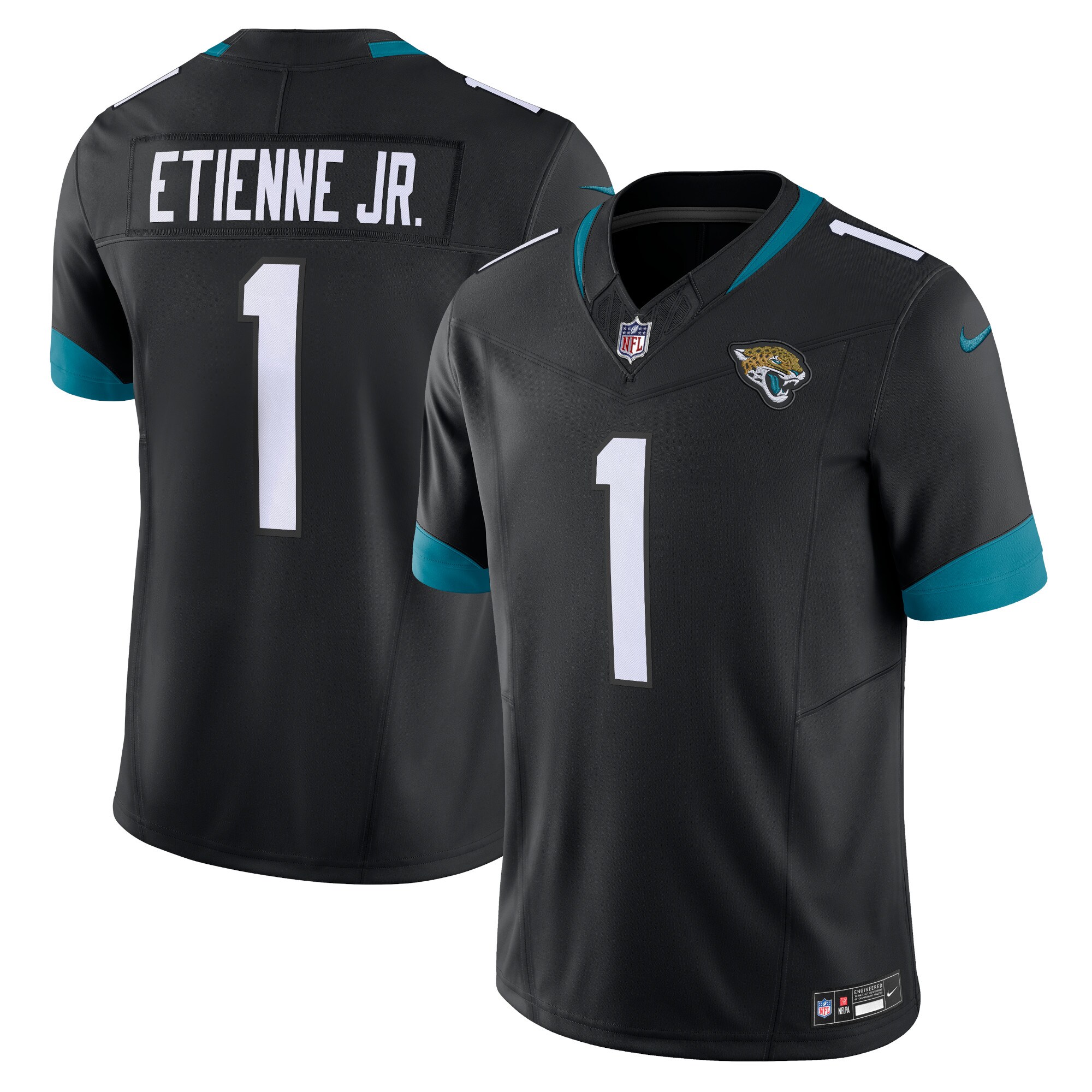 Travis Etienne Jacksonville Jaguars Vapor F.U.S.E. Limited Jersey - Black - US Jersey Mall