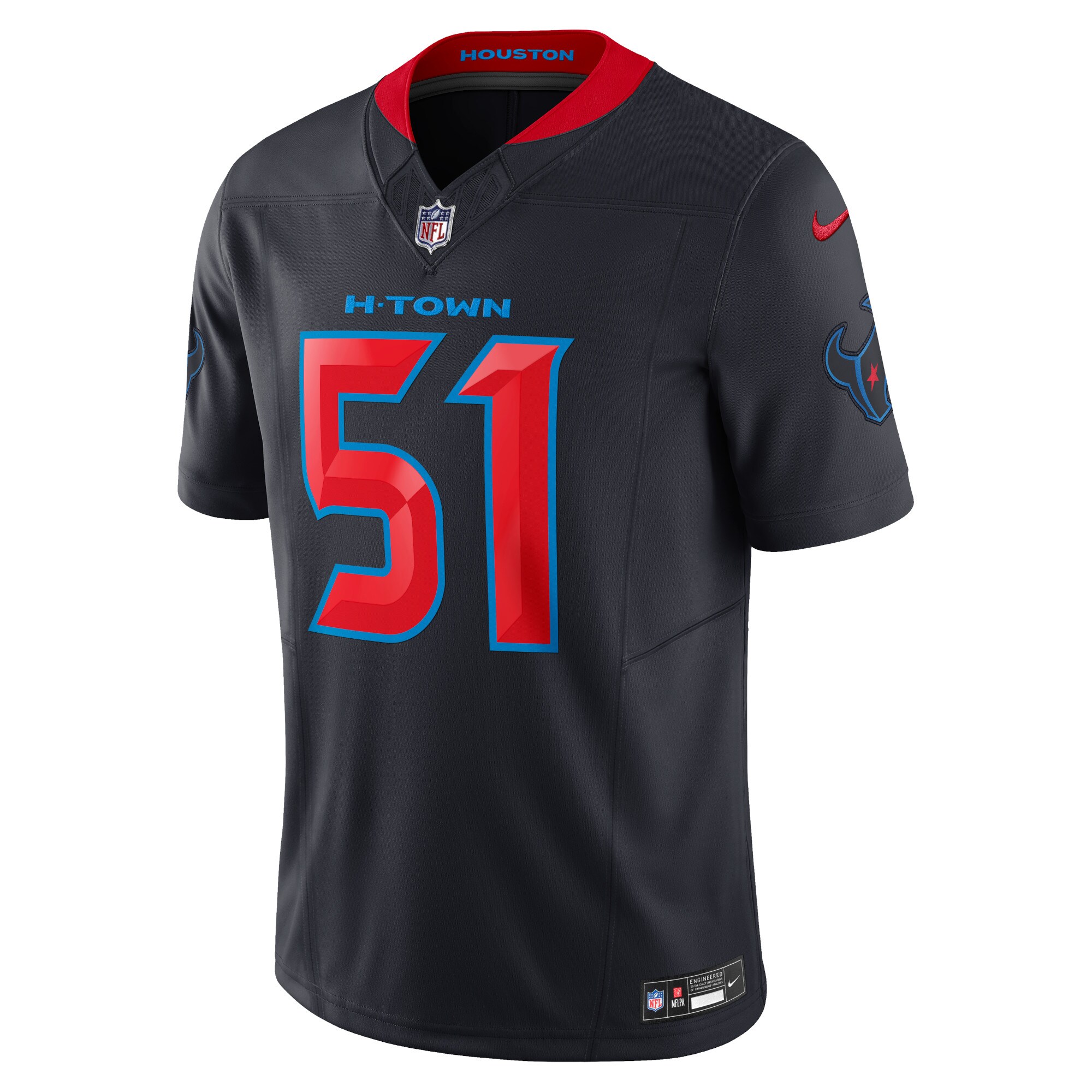 Will Anderson Jr. Houston Texans 2nd Alternate Vapor F.U.S.E. Limited Jersey - Navy - US Jersey Mall