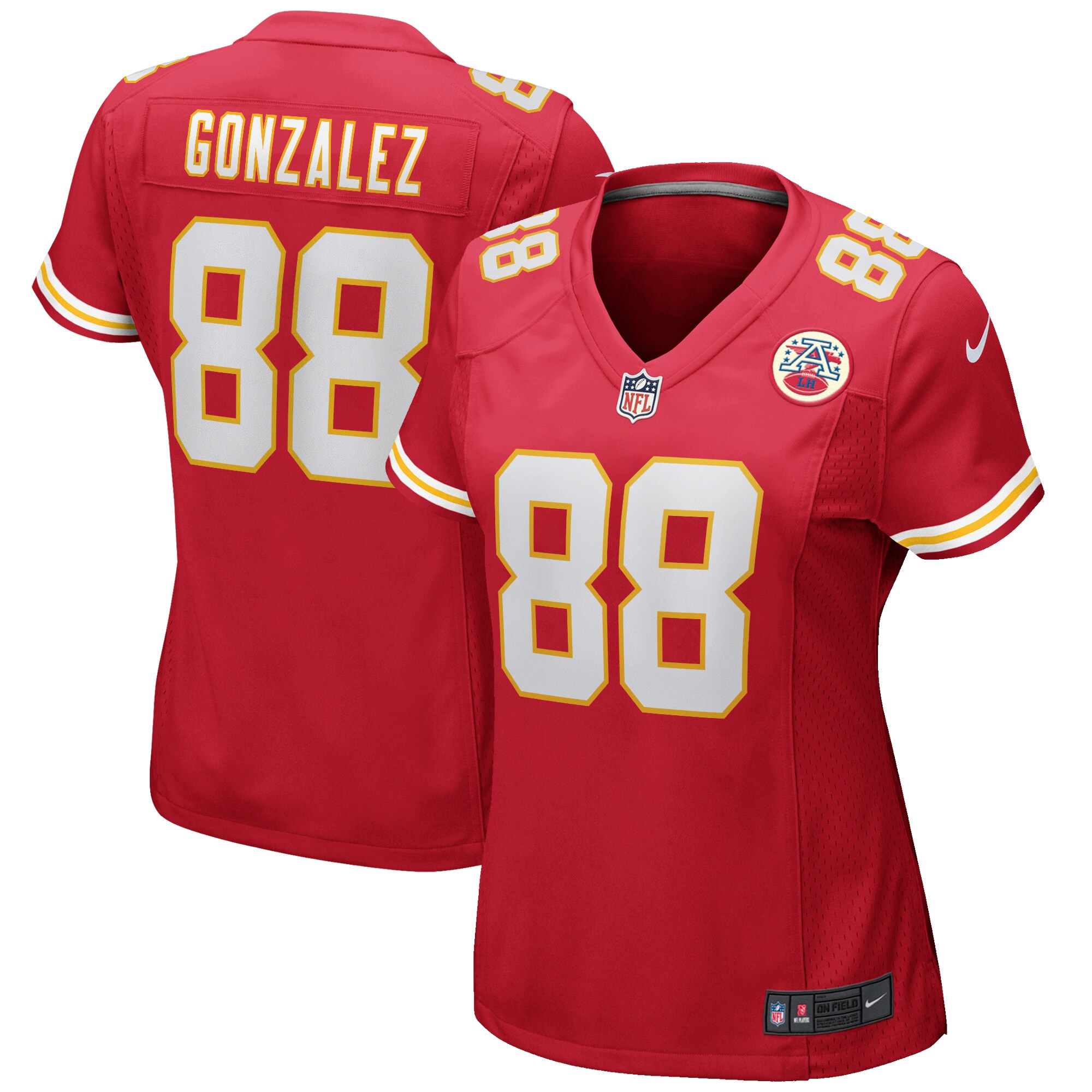 Tony Gonzalez Kansas City Chiefs Women's Game Retired Player Jersey - Red - US Jersey Mall