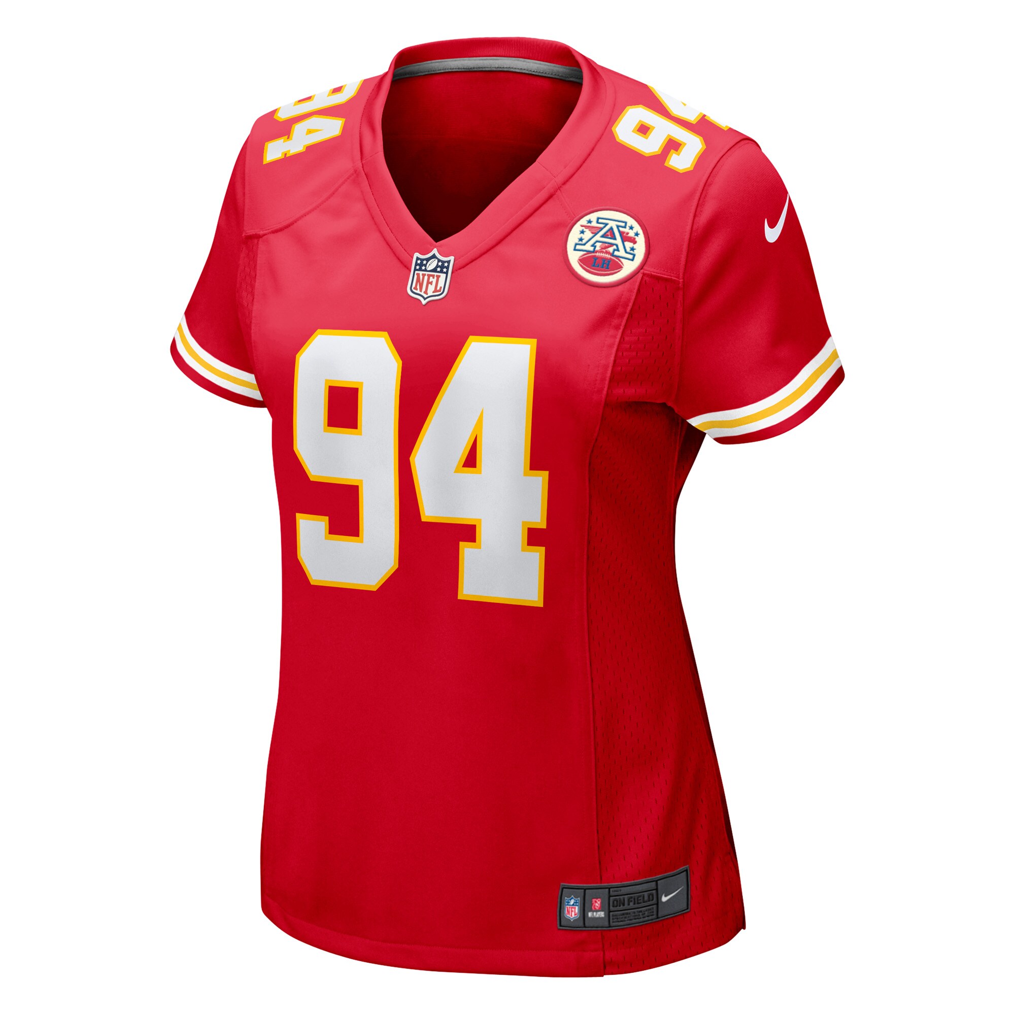 Malik Herring Kansas City Chiefs Women's Team Game Player Jersey - Red - US Jersey Mall