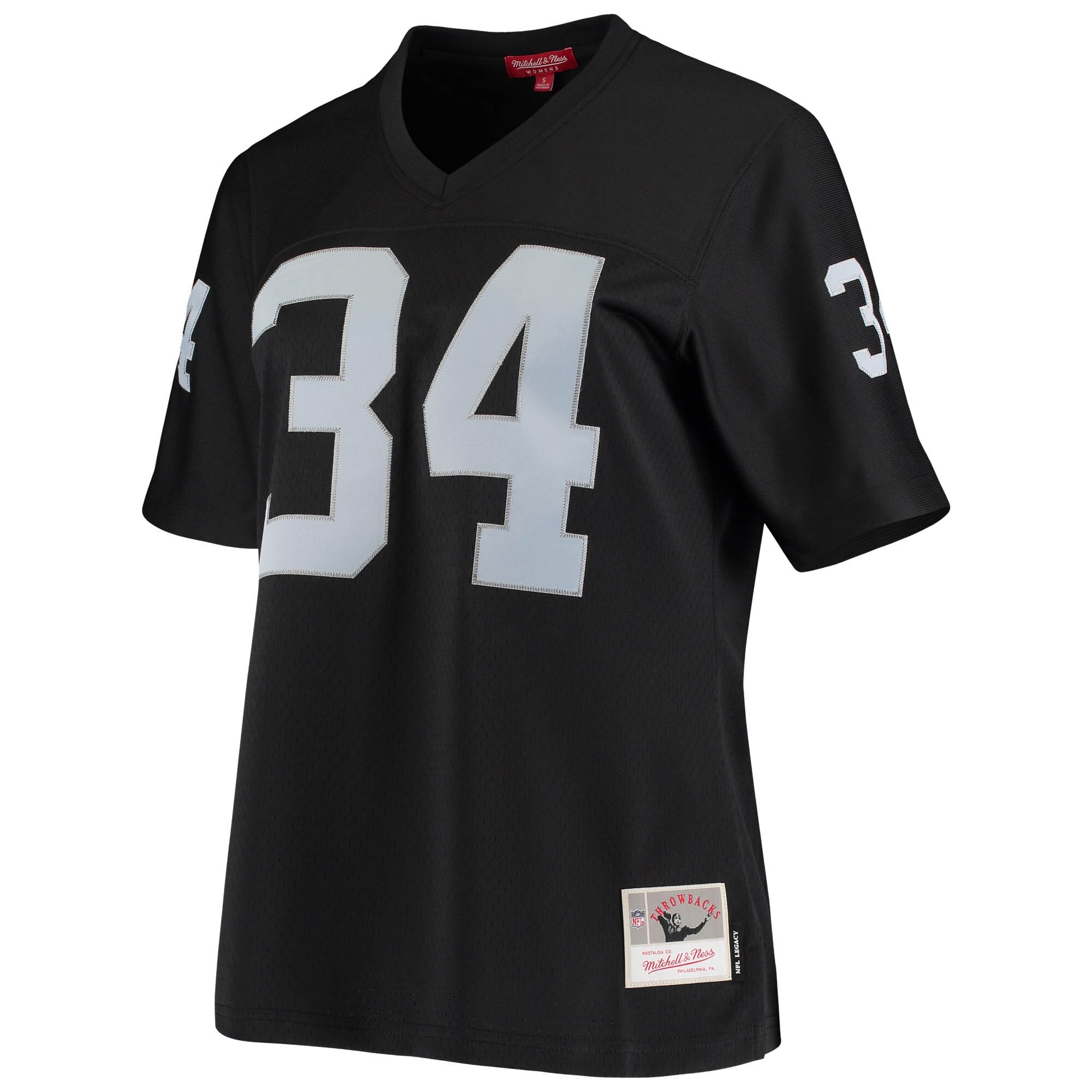 Bo Jackson Las Vegas Raiders Mitchell & Ness Women's 1988 Legacy Replica Jersey - Black - US Jersey Mall