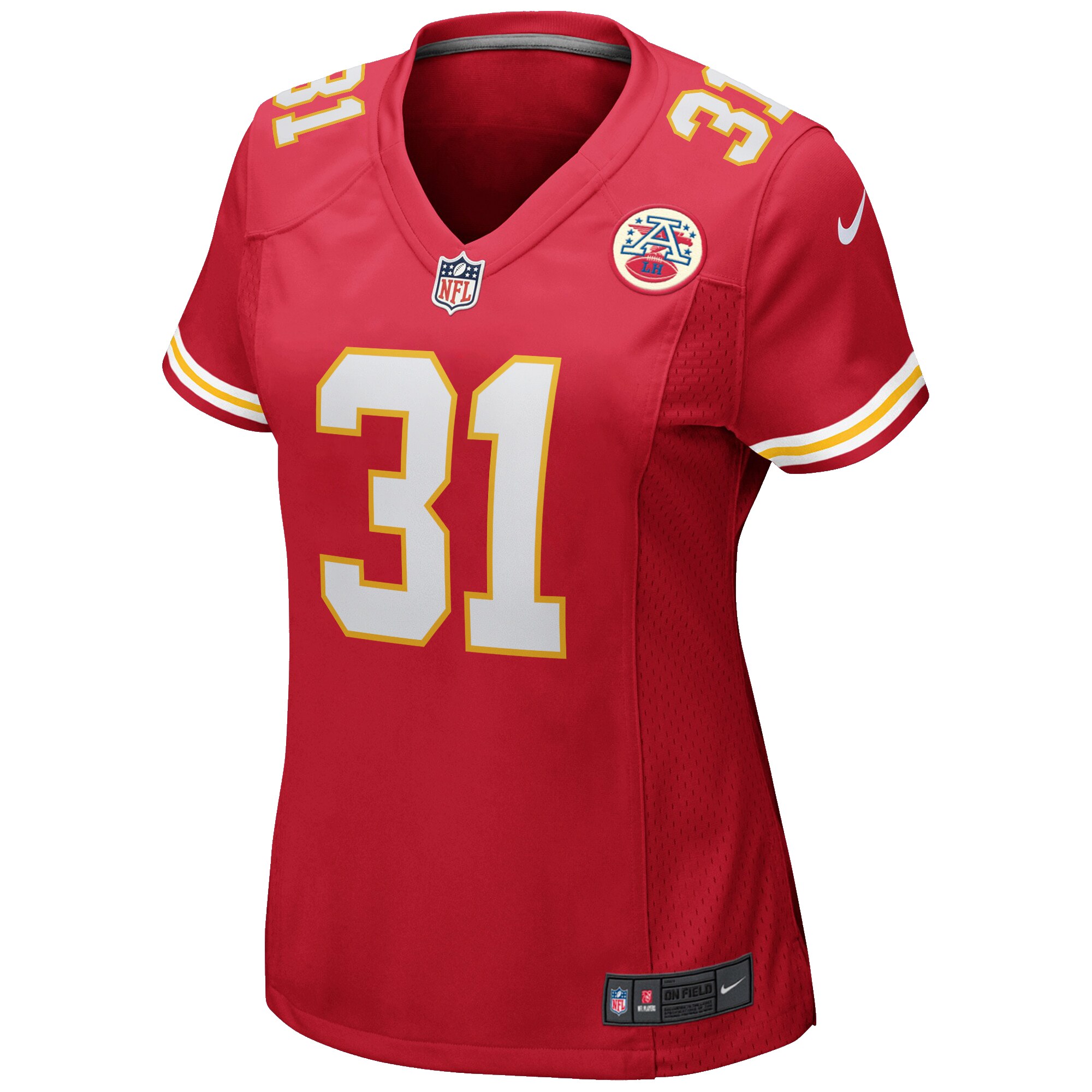 Priest Holmes Kansas City Chiefs Women's Game Retired Player Jersey - Red - US Jersey Mall