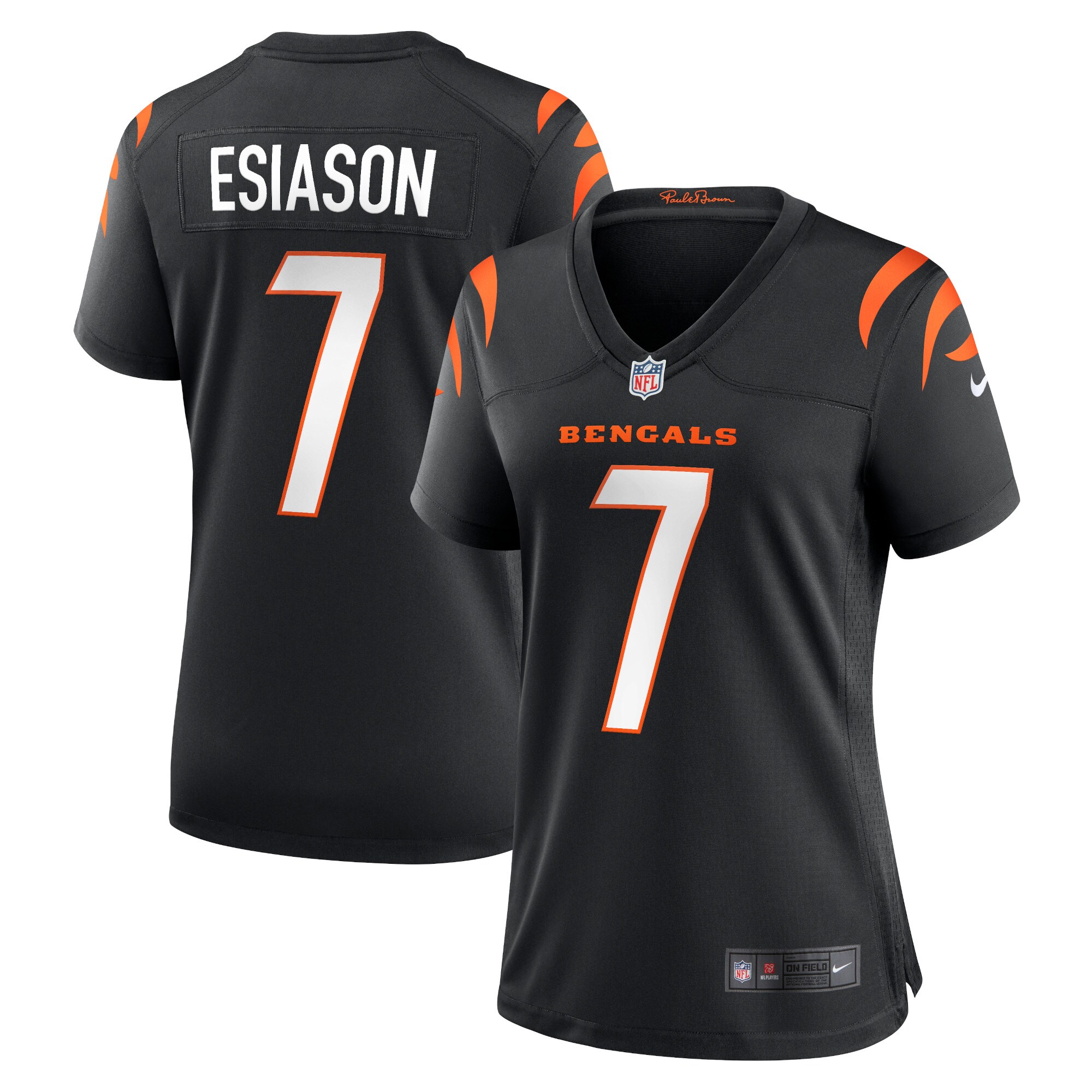 Boomer Esiason Cincinnati Bengals Women's Retired Player Jersey - Black - US Jersey Mall