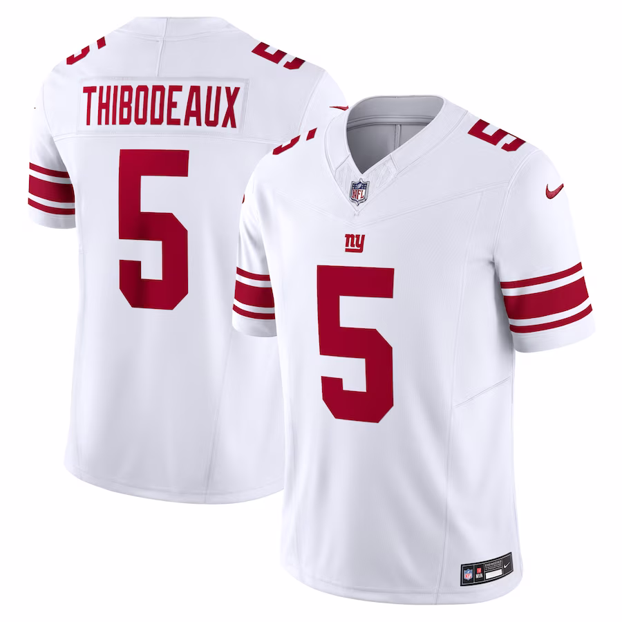 Men's New York Giants Kayvon Thibodeaux White Vapor F.U.S.E. Limited Jersey - US Jersey Mall