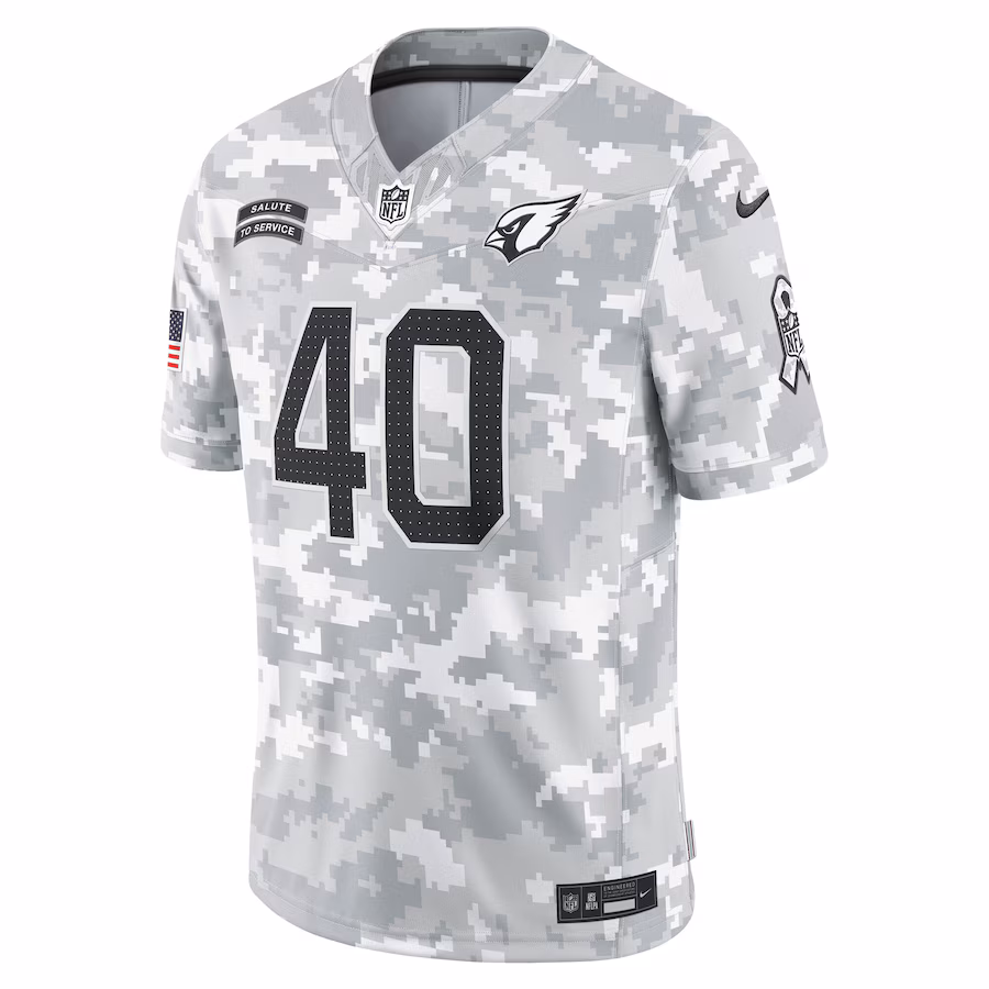Pat Tillman Arizona Cardinals Nike 2024 Salute to Service Retired Player Limited Jersey - Arctic Camo - US Jersey Mall