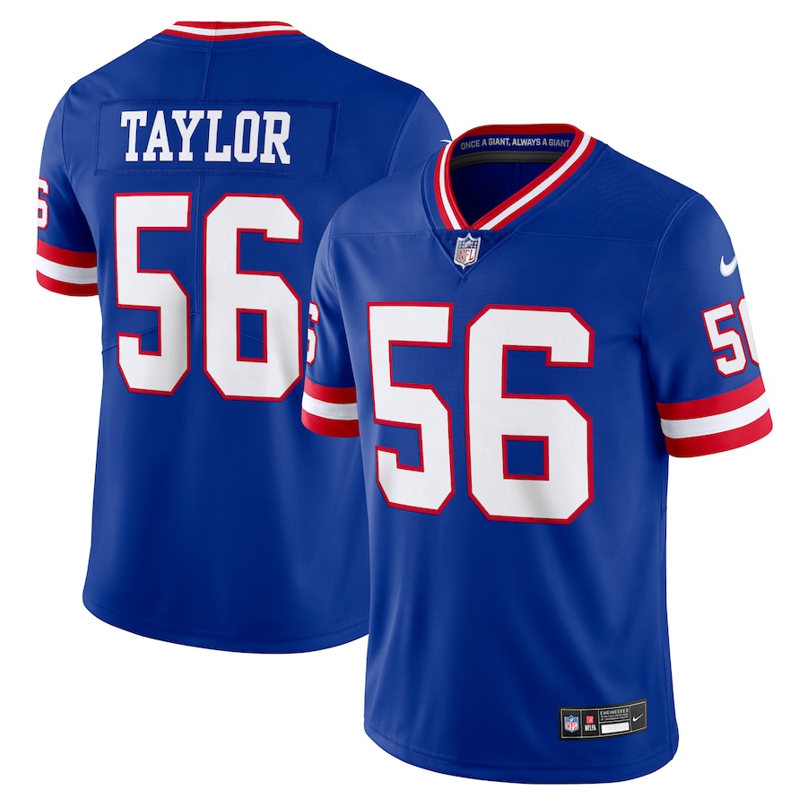 Lawrence Taylor New York Giants Nike Alternate Vapor Untouchable Limited Jersey - Royal - US Jersey Mall