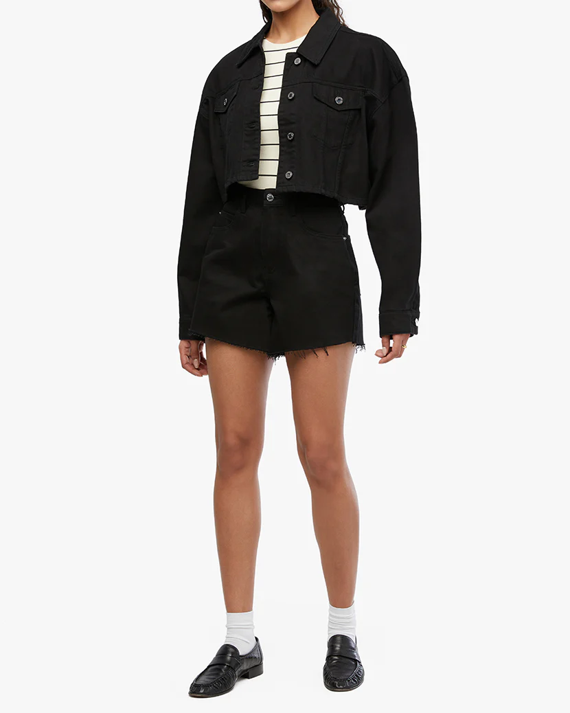 Cropped Denim Jacket