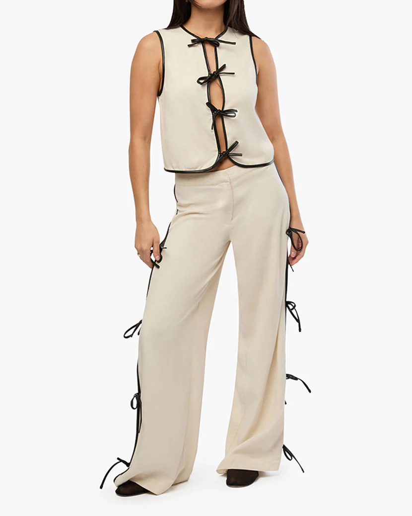 Tie Slit Pant