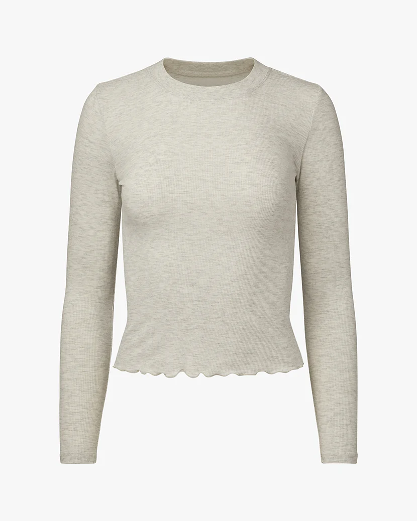 Long Sleeve Crewneck Top