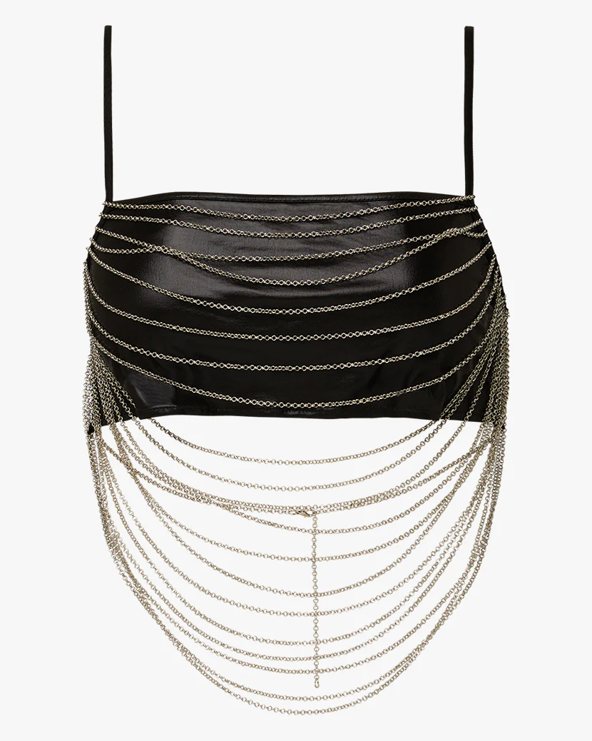Chain Bandeau Top