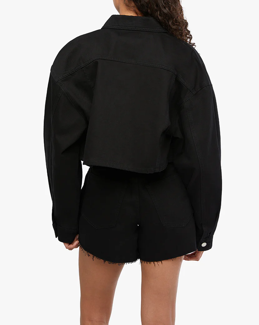 Cropped Denim Jacket