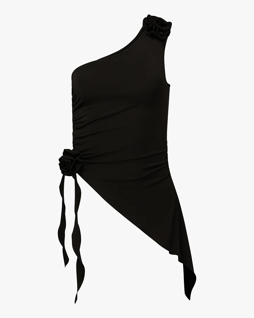 Asymmetrical Rose Top