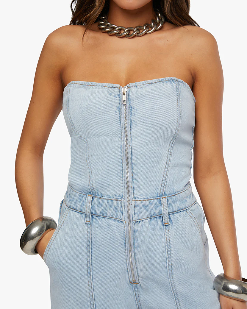 Corset Cargo Jumpsuit