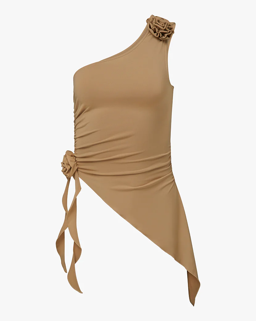Asymmetrical Rose Top