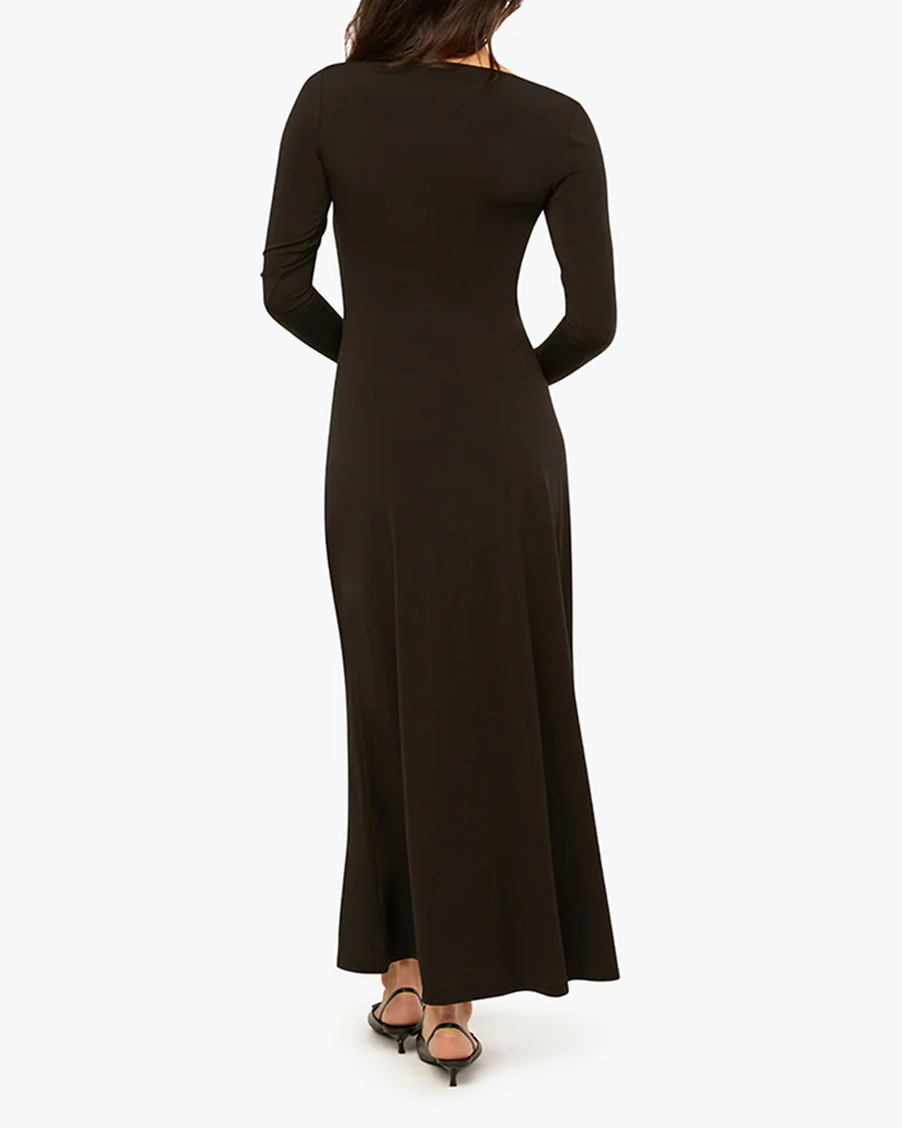 Long Sleeve Cutout Maxi Dress