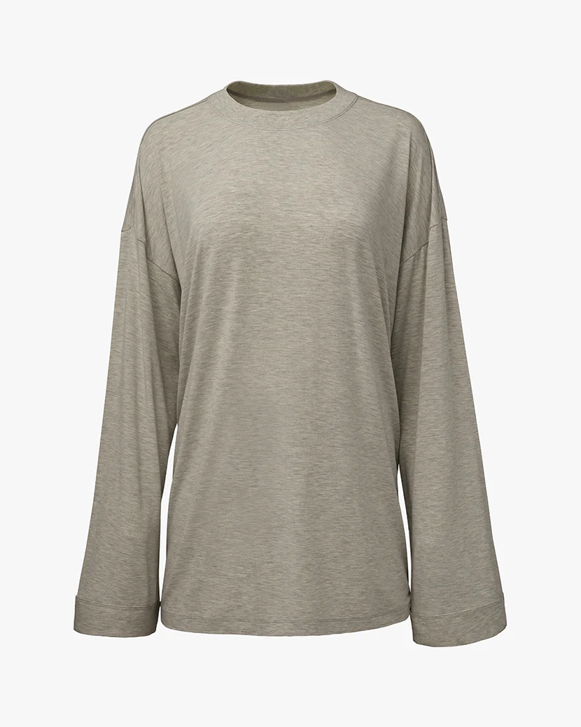 Long Sleeve Oversized Sleep Tee
