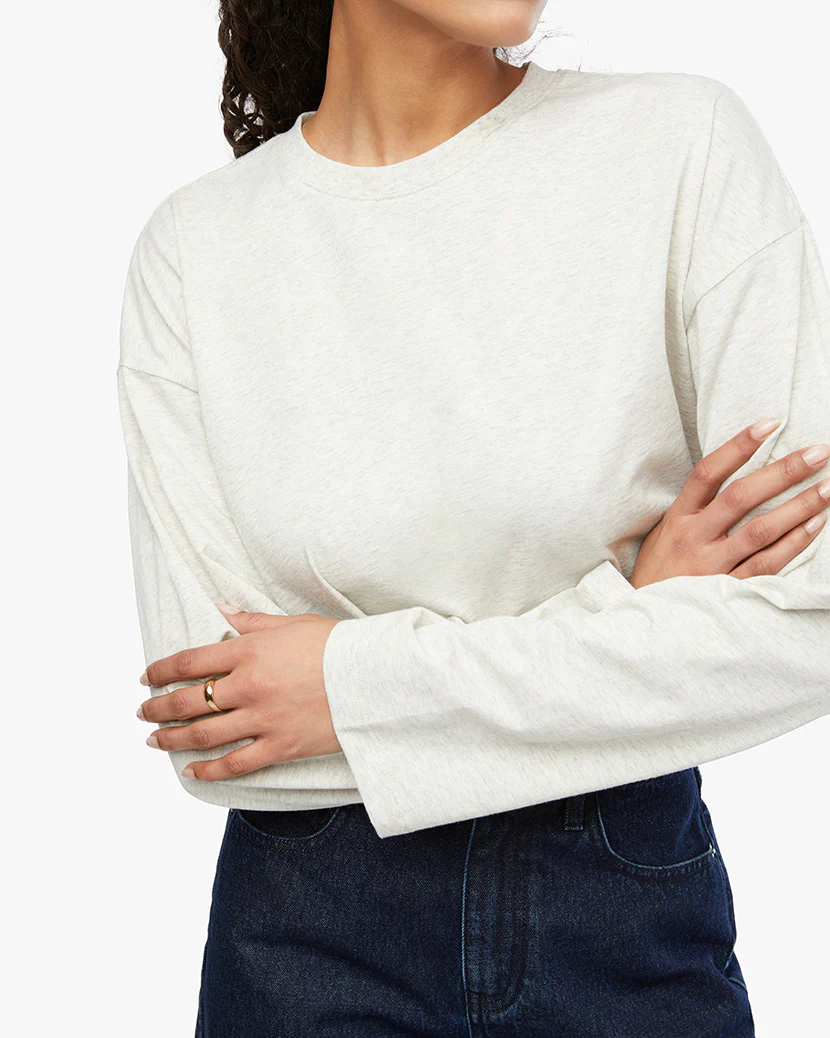 Long Sleeve Boxy Shirt