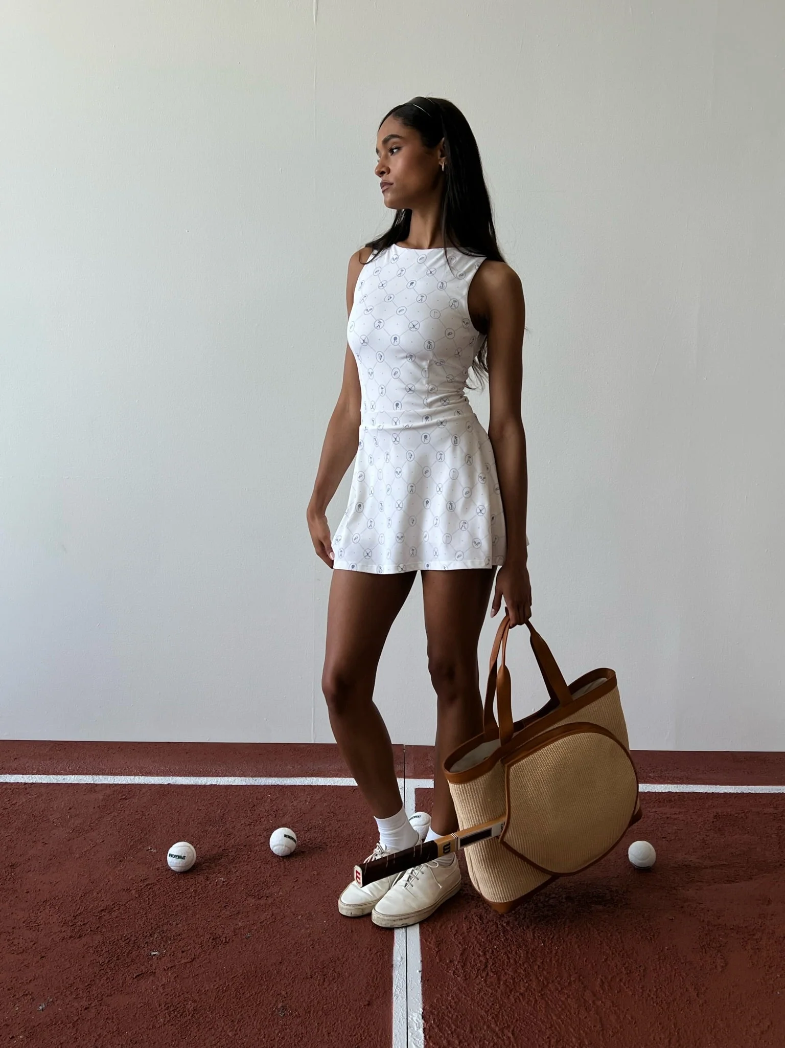 Boatneck Tennis Dress