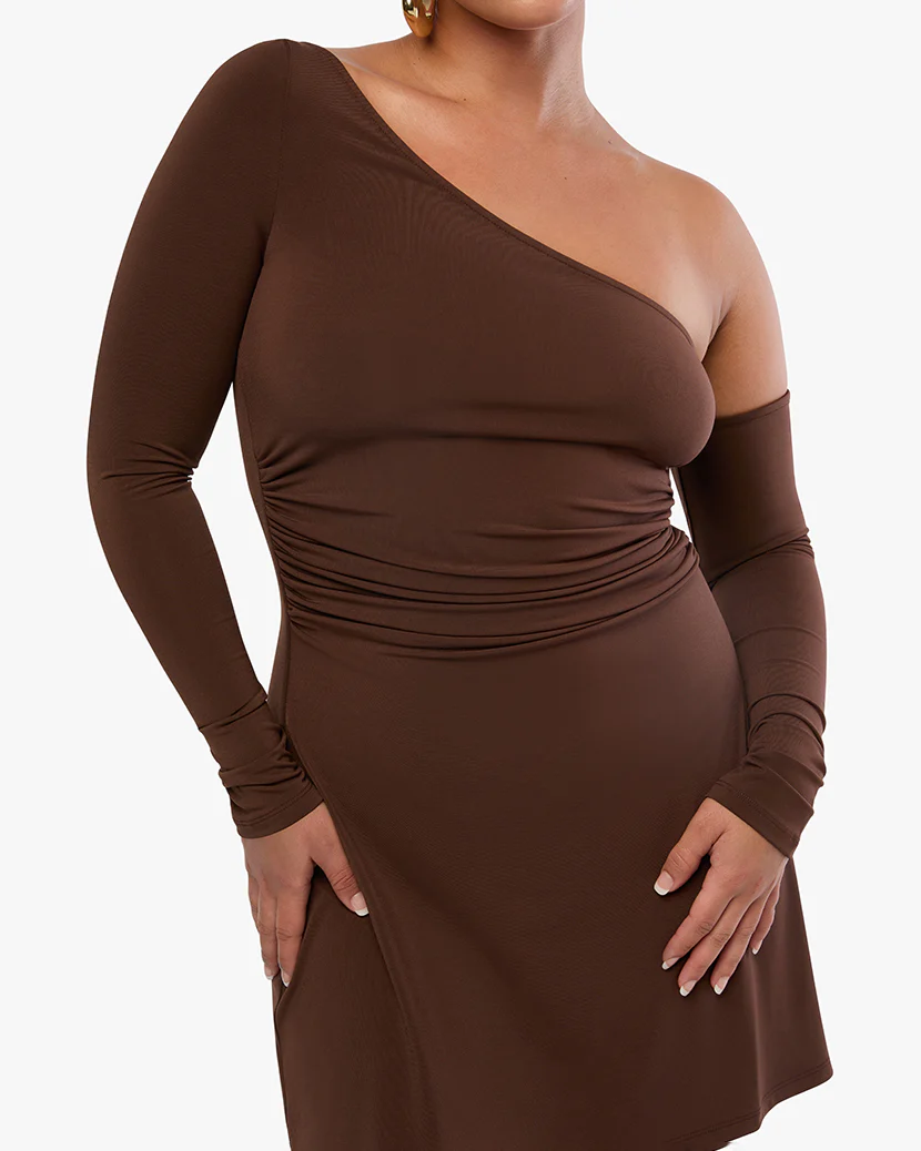 One Shoulder Mini Dress