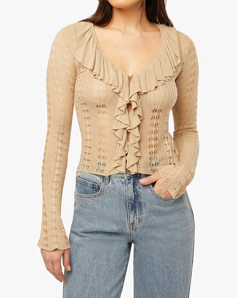 Ruffle Sweater