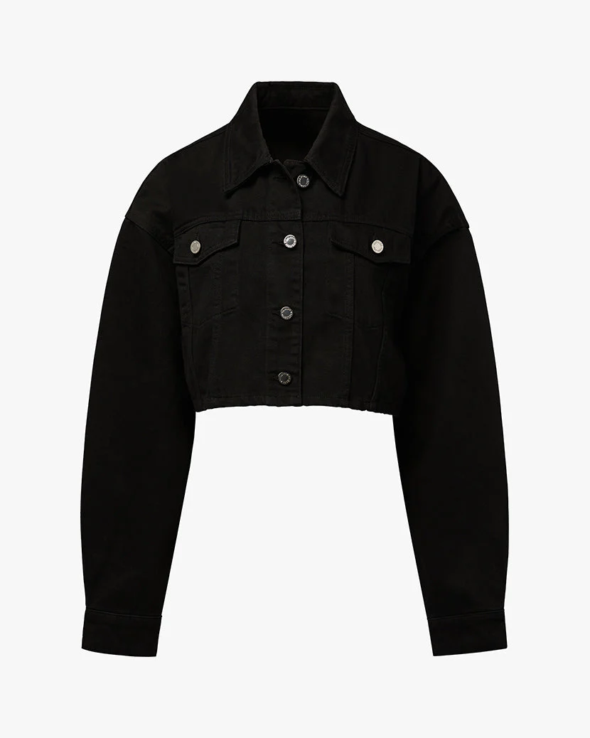 Cropped Denim Jacket