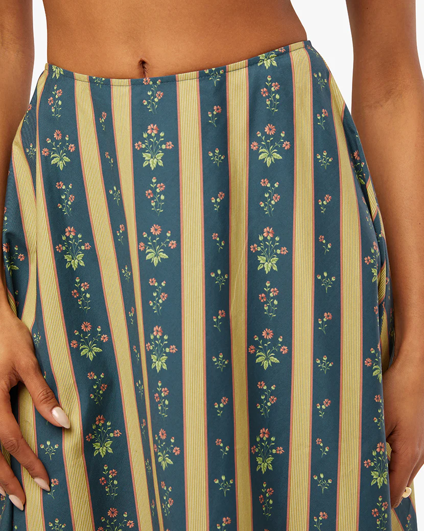 Asymmetrical Midi Skirt