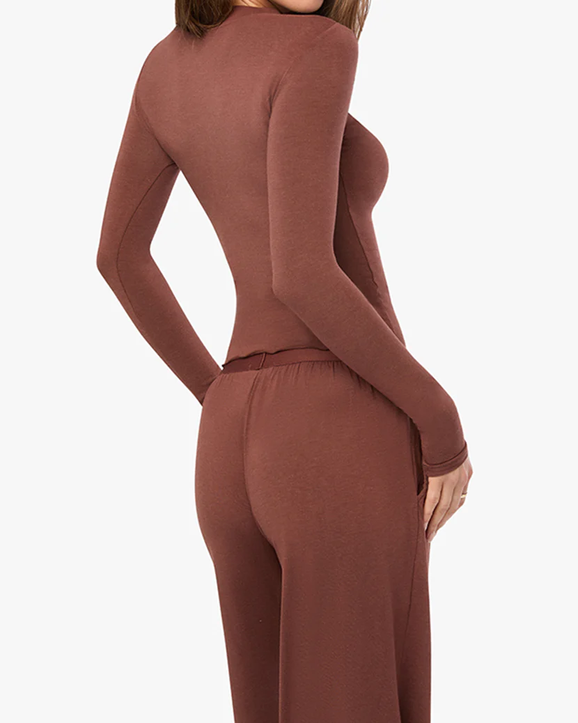 Long Sleeve Crewneck Top