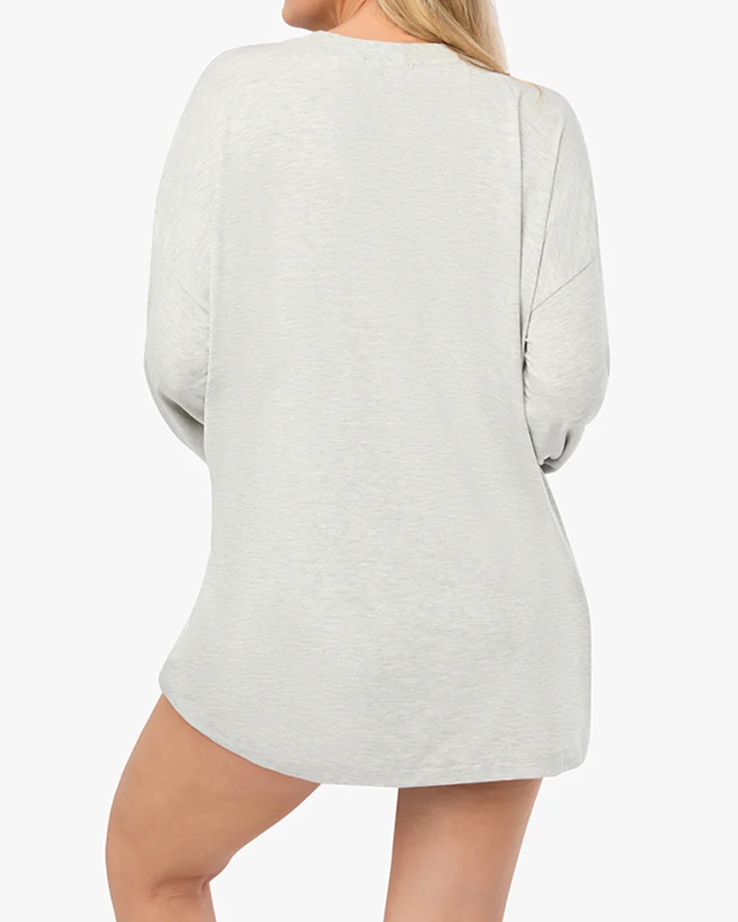 Long Sleeve Oversized Sleep Tee