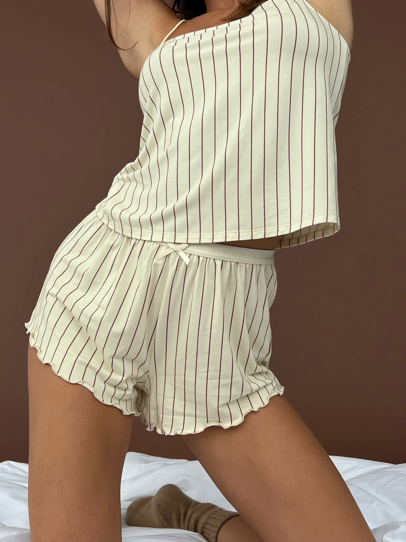 High Rise Sleep Short